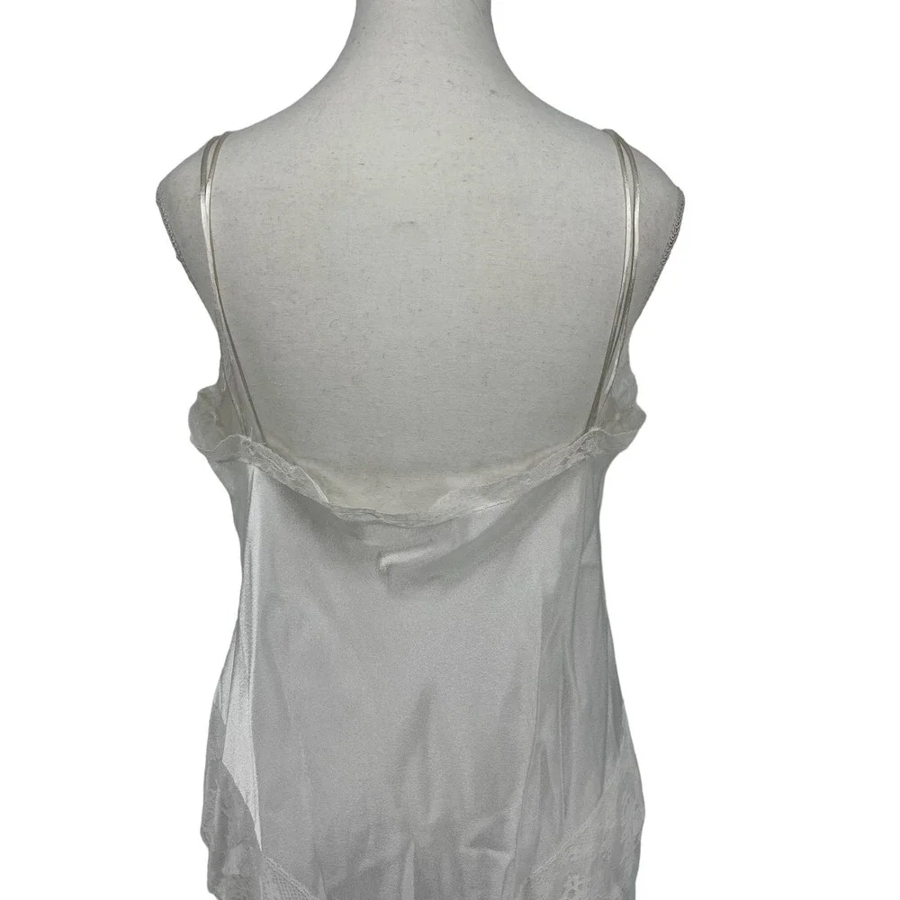 Vintage Nightgown & Robe Set Me 2 Sleepwear White ILGWU Women’s Large - Picture 9 of 16